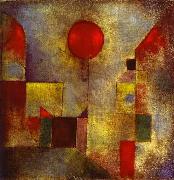 Paul Klee Red Balloon painting